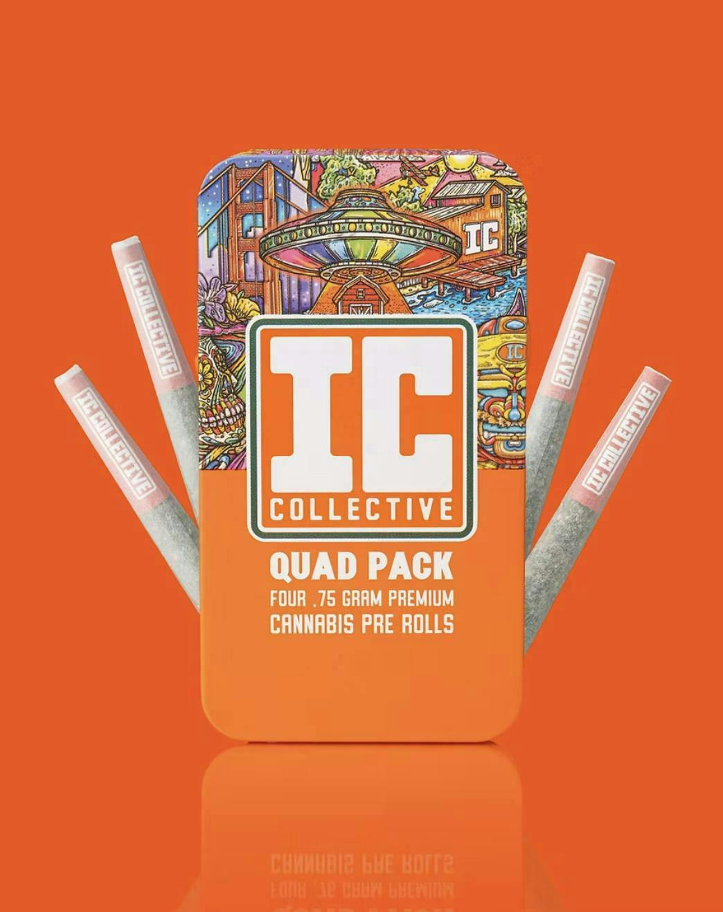 ICC | Fog Dog | Joints | 0.75g each | Quad Pack by IC Collective