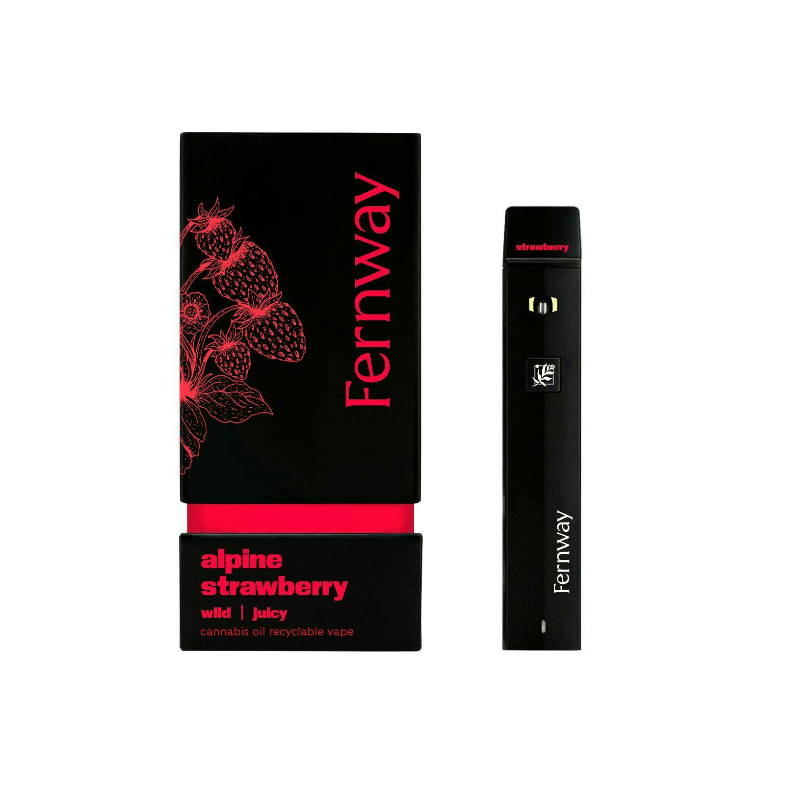 Alpine Strawberry | Flavor Line | All-In-One | 0.3g by Fernway