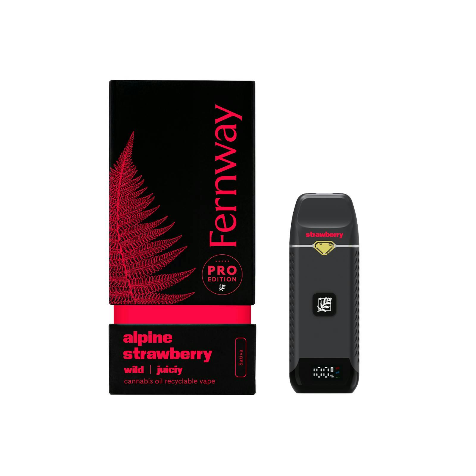 Fernway | Alpine Strawberry | Disposable Traveler PRO | 1.0g