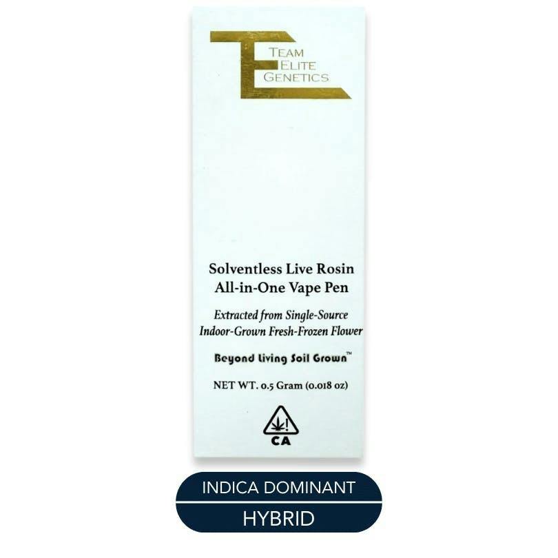 Lemonade Stand | Live Rosin Disposable | 0.5g by Team Elite Genetics