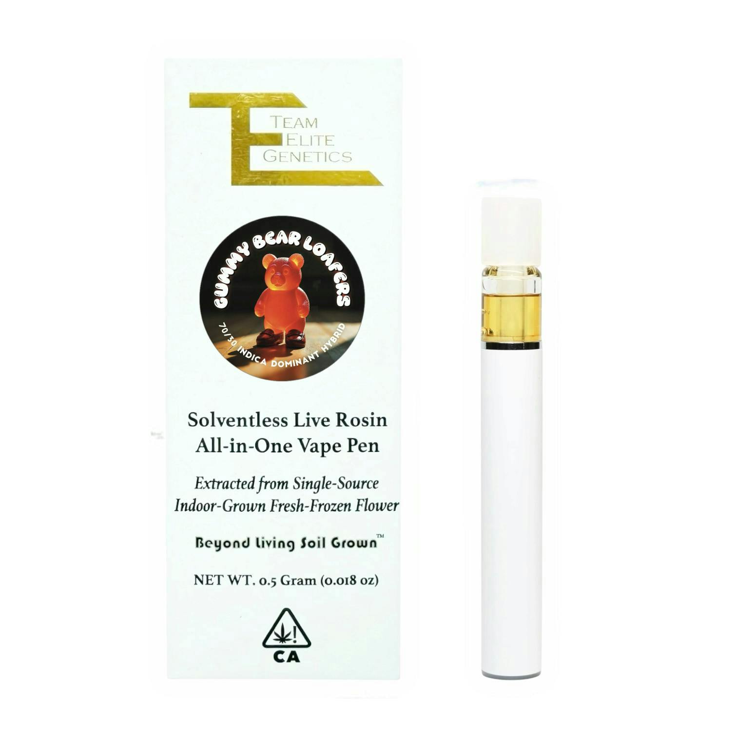 Gummy Bear Loafers | Live Rosin Disposable | 0.5g