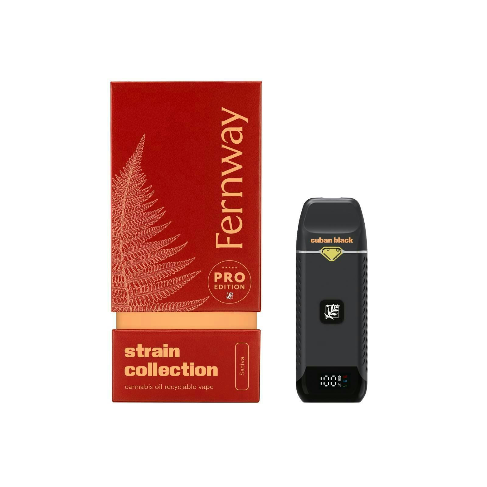 Cuban Black Haze | Strain Collection | All-In-One Traveler PRO | 1.0g by Fernway