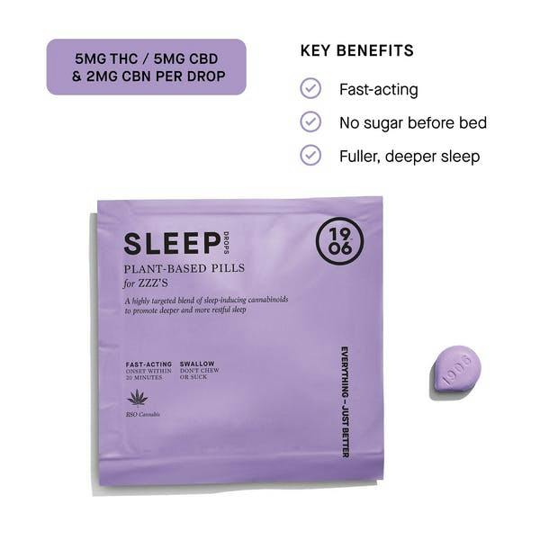 Sleep Drops 1 pack at ESH Cannabis Dispensary