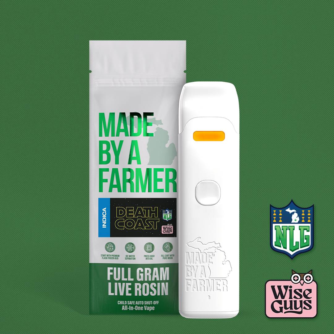Death Coast | Live Rosin Disposable | 1g by Made By A Farmer
