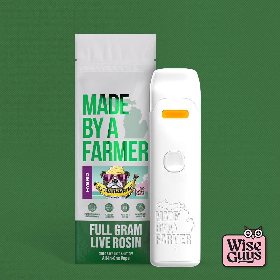 Ice Cream Banana Dog | Live Rosin Disposable | 1g