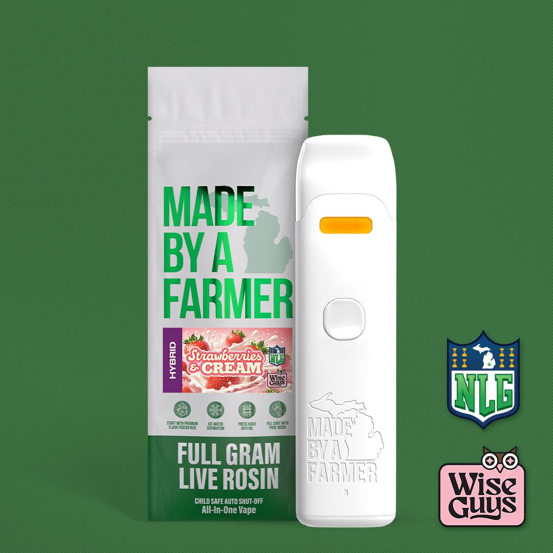 MBAF | Live Rosin 1G | Strawberries & Cream by Made By A Farmer