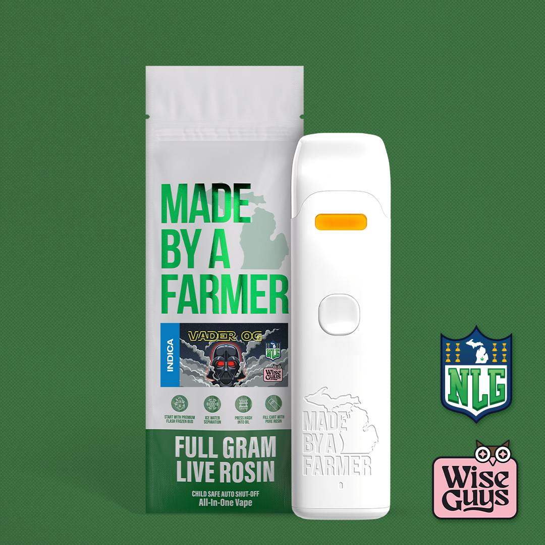 MBAF | Live Rosin 1G | Vader OG by Made By A Farmer