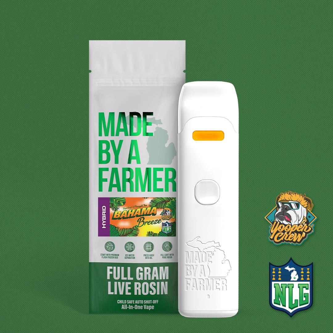 Bahama Breeze | Live Rosin Disposable | 1g by Made By A Farmer