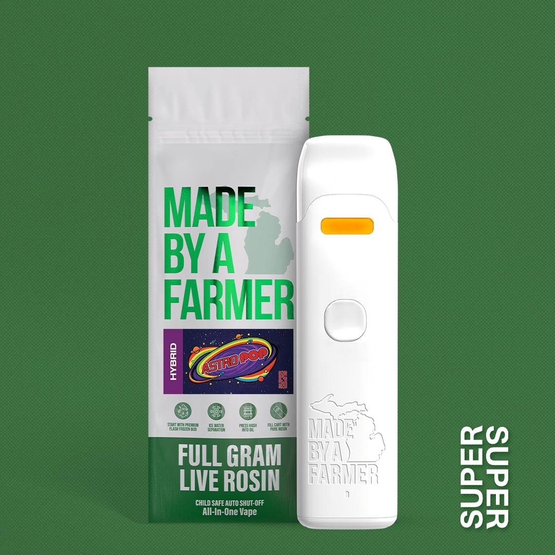 MBAF | Live Rosin 1G | Astropop by Made By A Farmer
