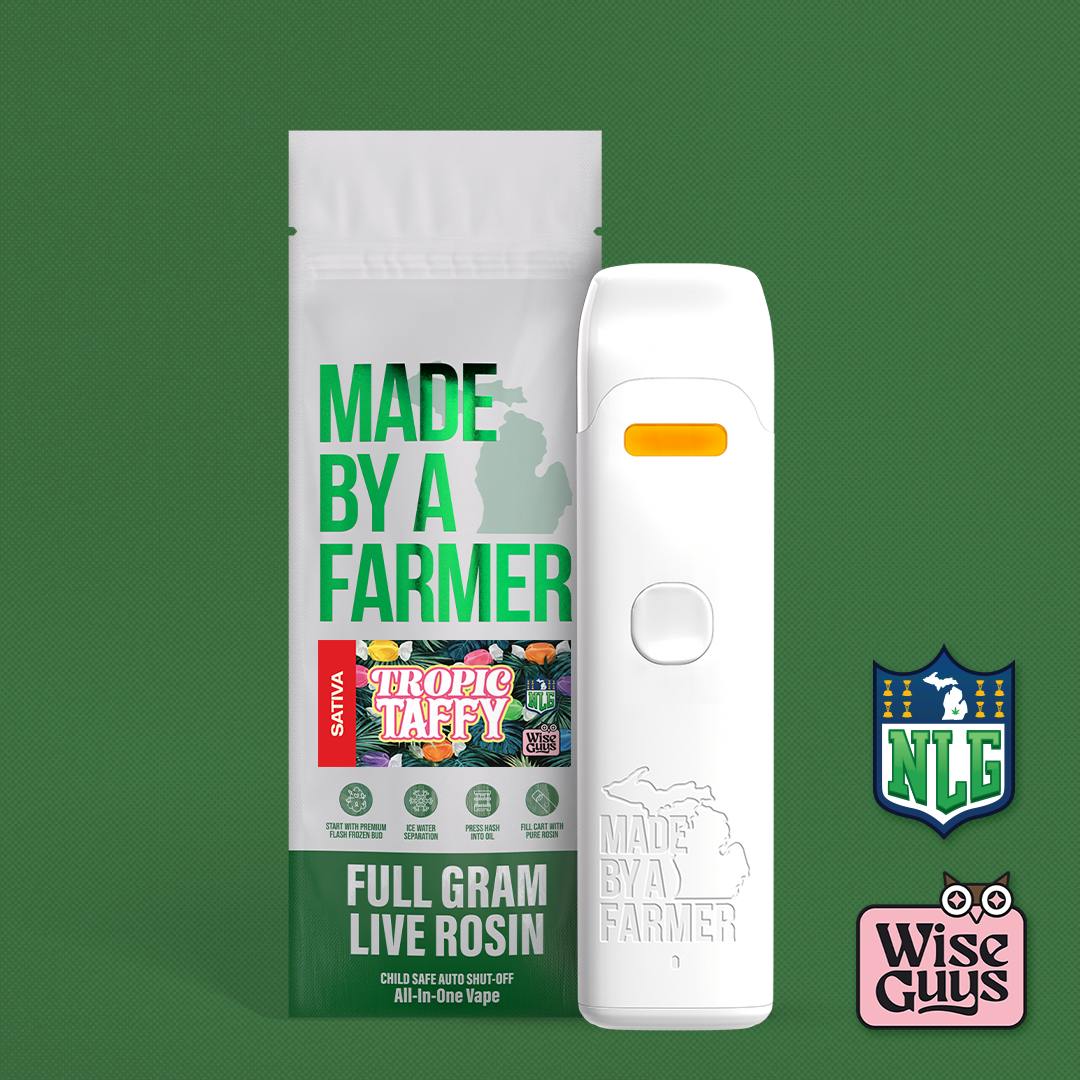 MBAF | Live Rosin 1G | Tropic Taffy by Made By A Farmer