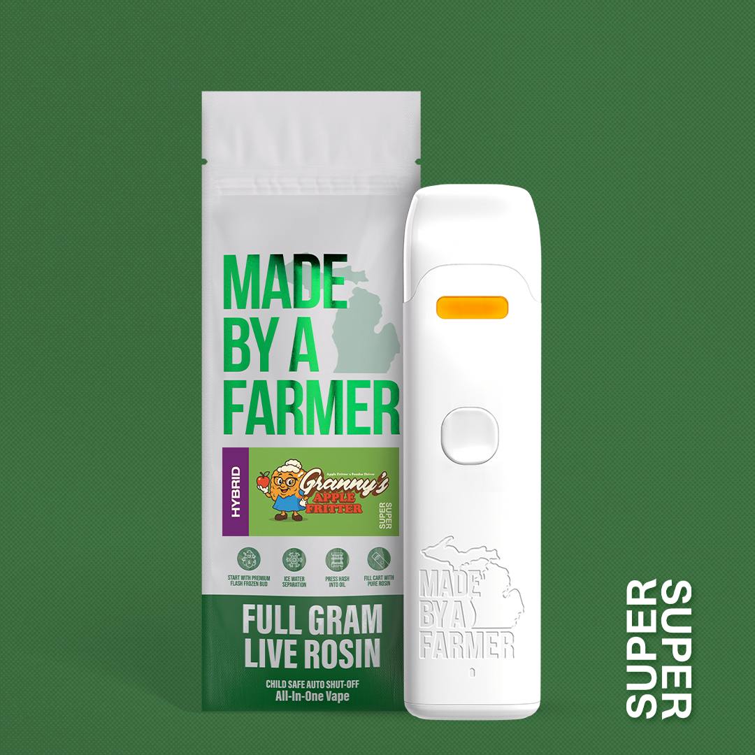 MBAF | Granny's Apple Fritter | Live Rosin Disposable | 1g by Made By A Farmer