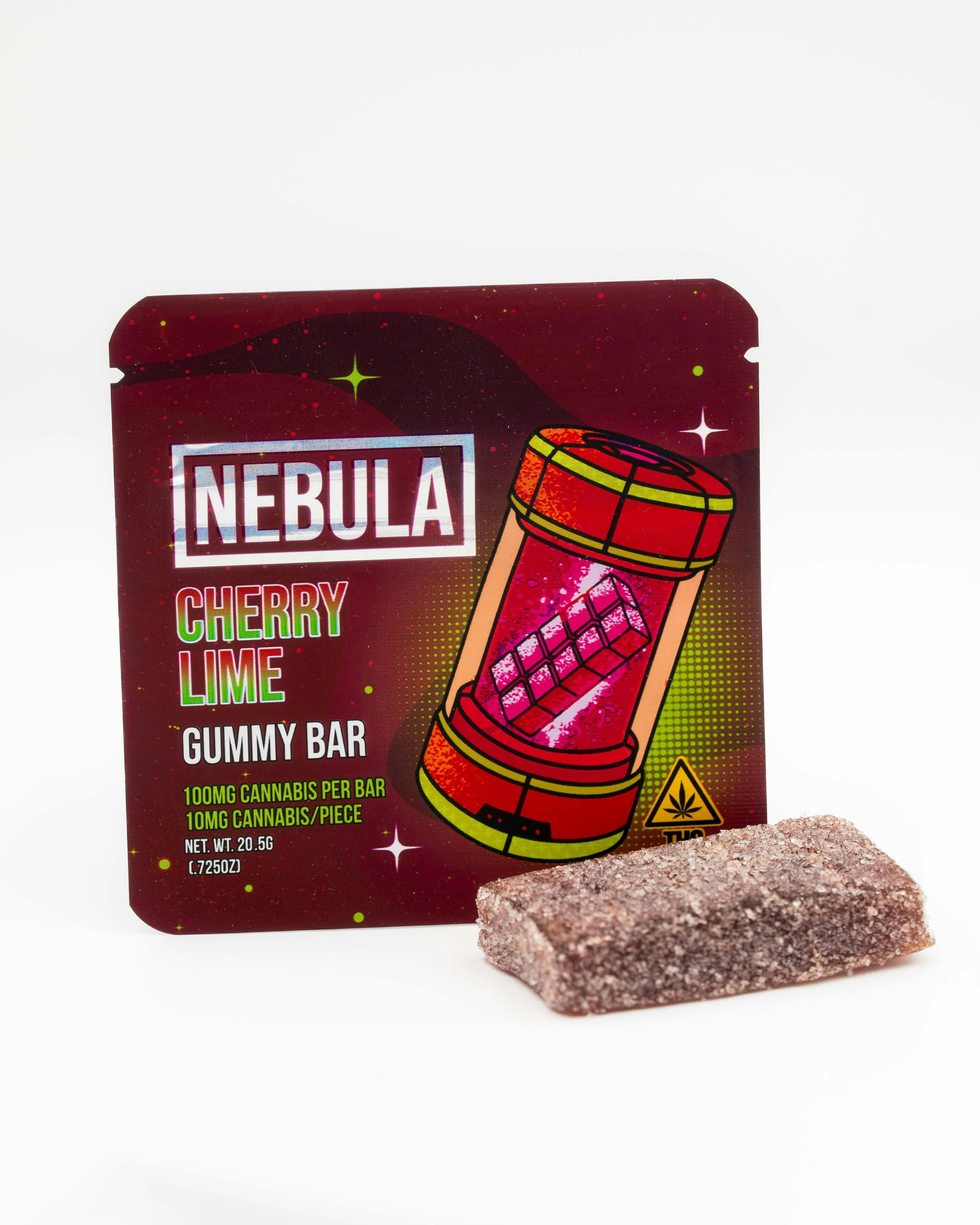 Cherry Lime Gummy Bar | 100mg | 10ct | 10mg/ea