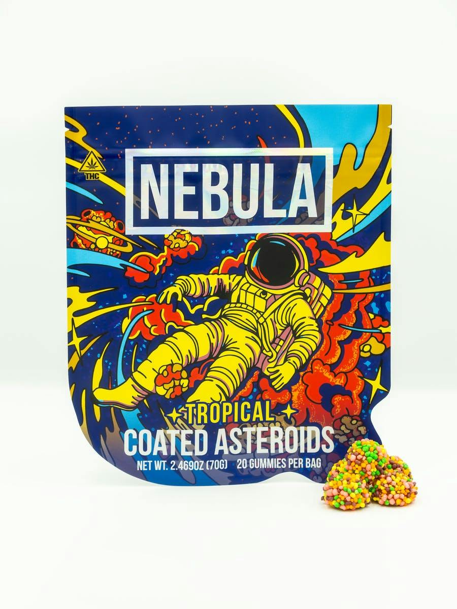 Tropical Asteroids | 100mg | 20ct | 5mg/ea by Nebula