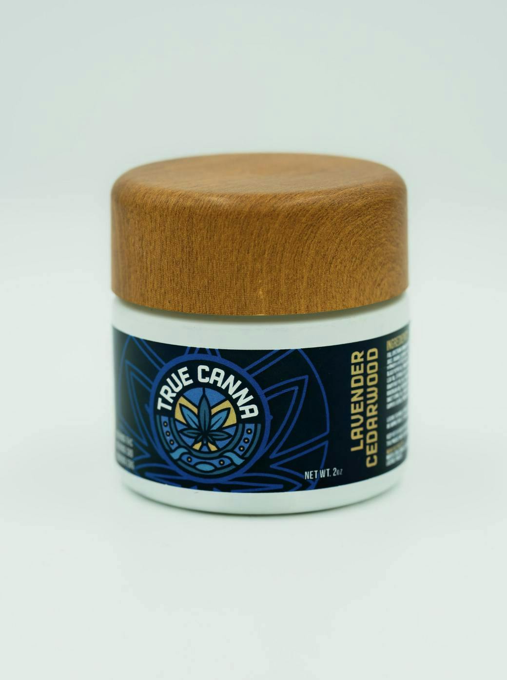 Lavender Cedarwood | Topical Cream | 1000mg THC/CBD/CBG | 2oz by True Canna