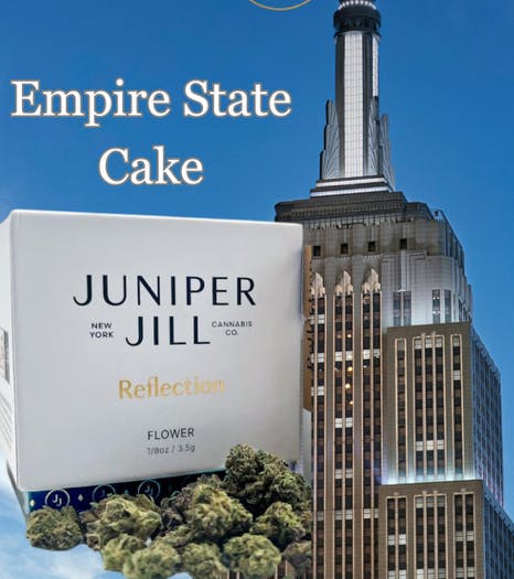 Empire State Cake 3.5 gram flower by Juniper Jill Cannabis Co