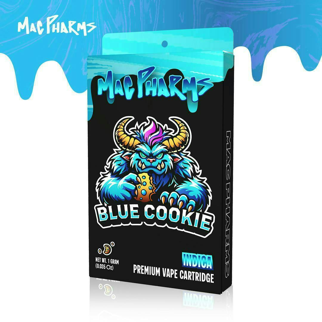 Mac Pharms| Blue Cookies| Cartridge| 1g by Mac Pharms