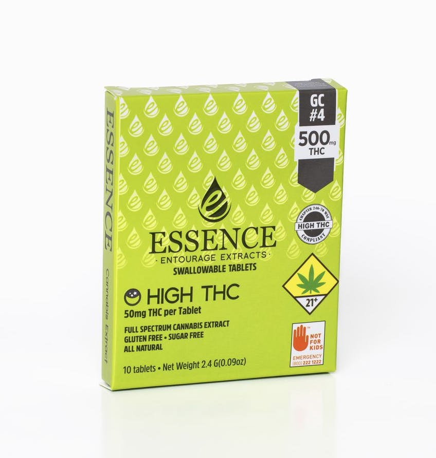 MAX Tablets | GG #4 | 500mg | 10ct | 50mg/ea