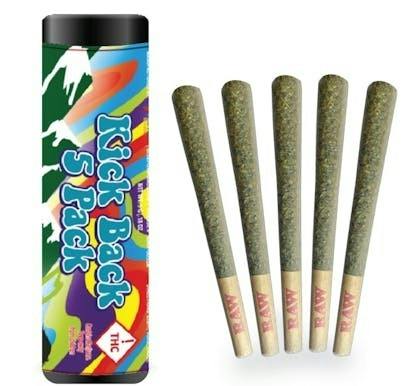 Cali-Blaze Kick Back | Joints | 1g each | 5pk by Cali-Blaze