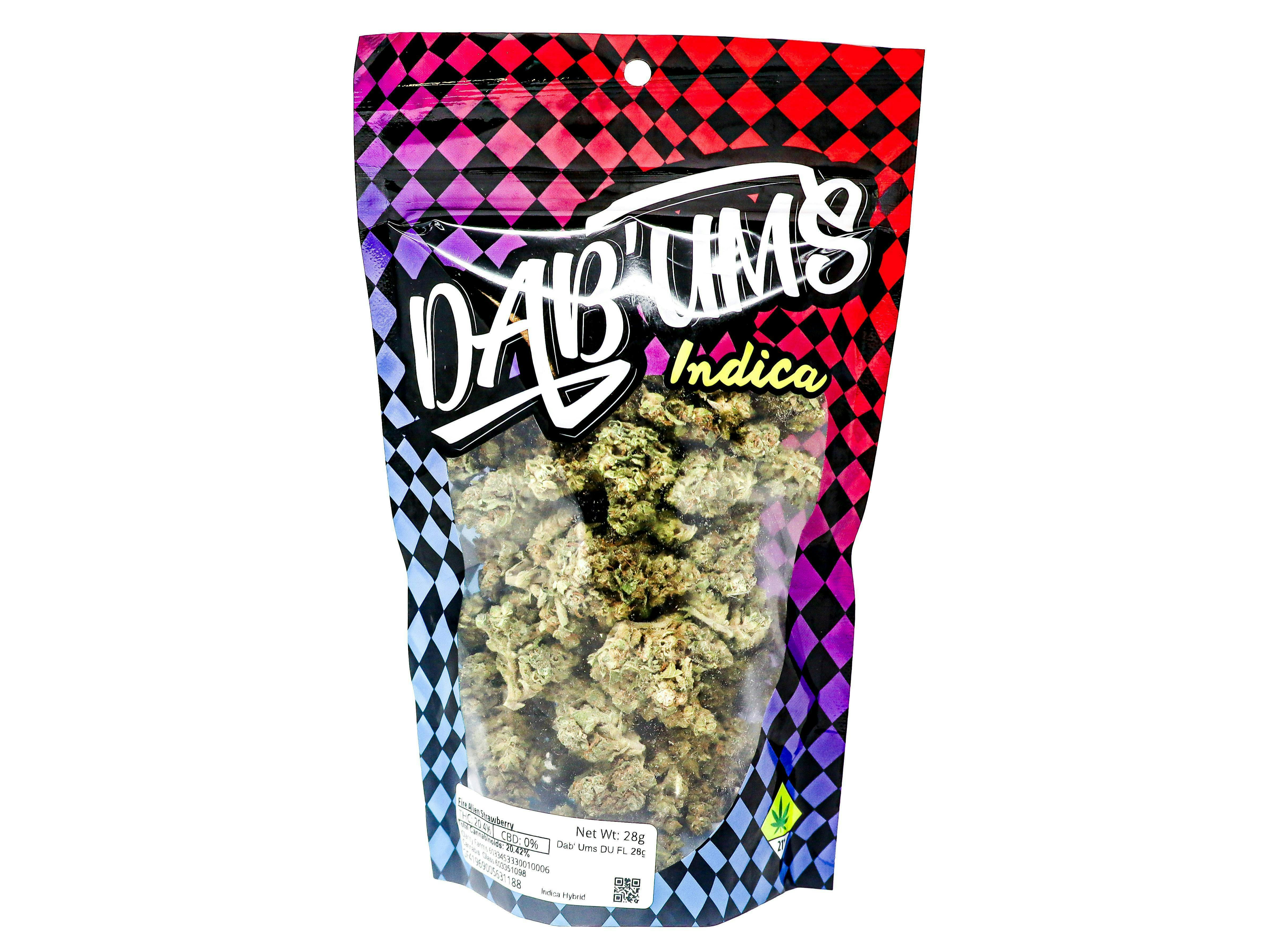 Dab'ums | Fire Alien Strawberry | Flower | 28g