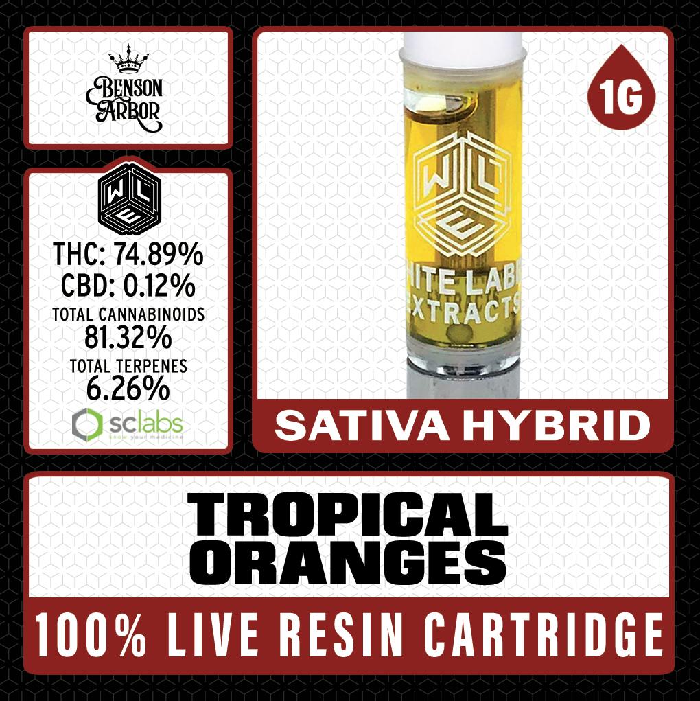 White Label Extracts: Tropical Oranges