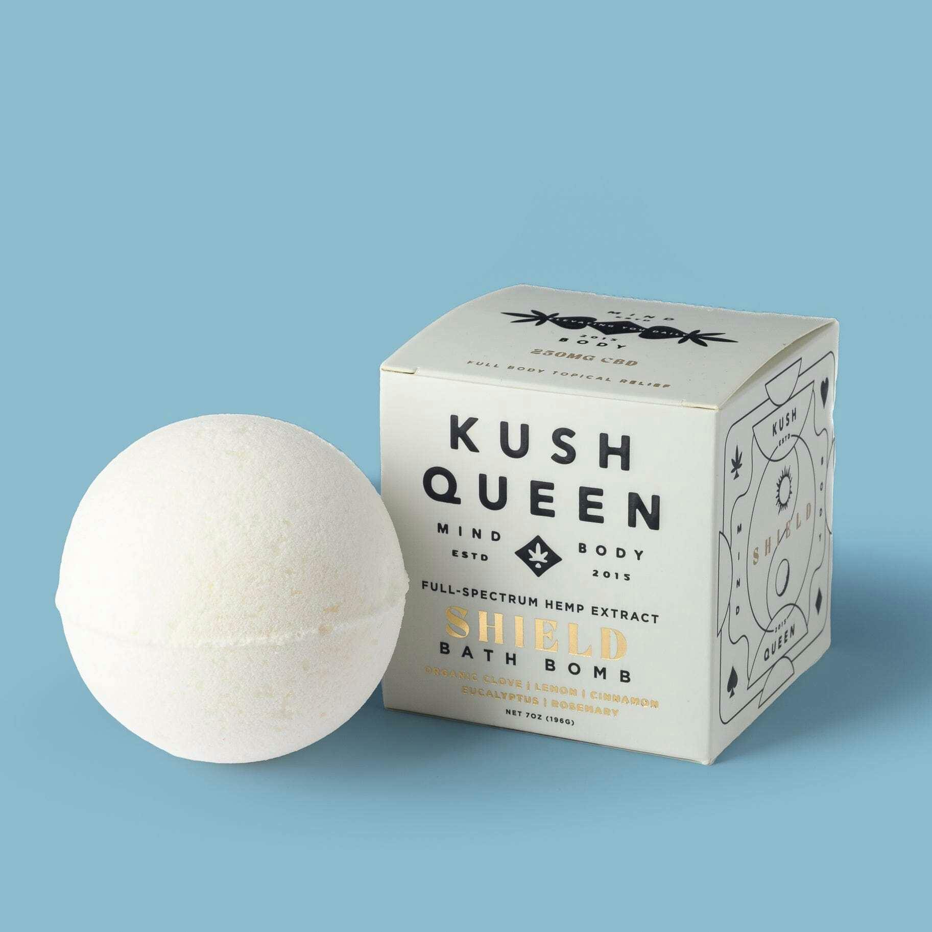 Kush Queen | Bath Bomb | Shield | Bath | 1000mg CBD