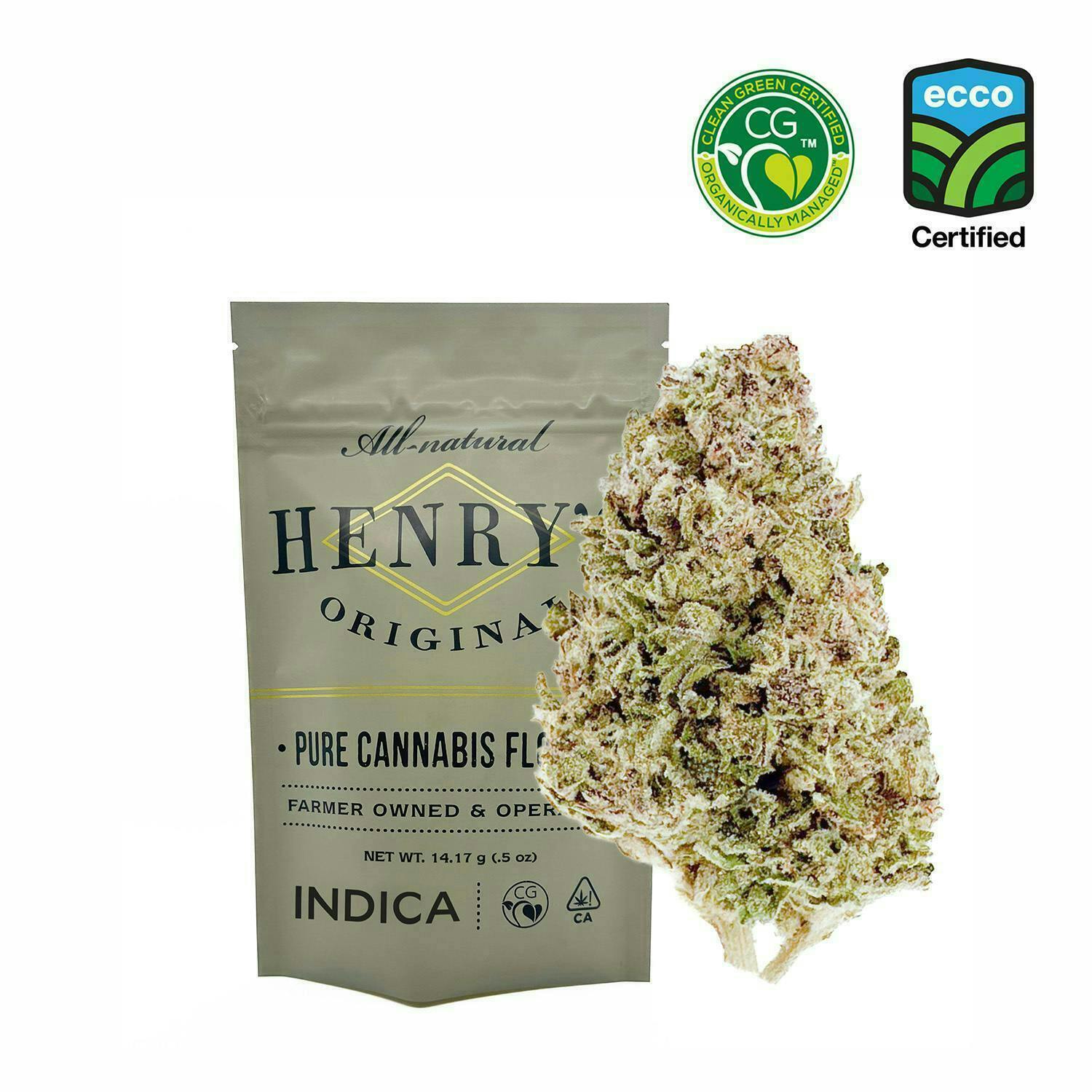 Henry's Original | Platinum Cookies | Pouch Big Buds | 14g by Henry's Original
