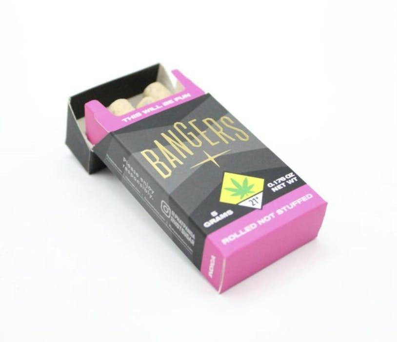 Bangers | Lemon Cherry Gelato | Joints | 1g each | 5pk