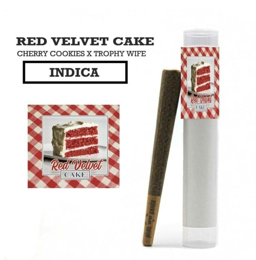 Platinum | Red Velvet Cake | Joint | 1g at The Bake Shop (Prosser)