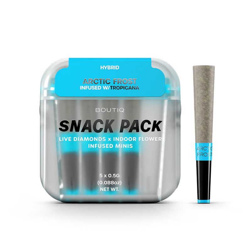 Boutiq Arctic Frost x Tropicana Diamonds SP · Infused Minis · 5pk, Infused Pre-Rolls