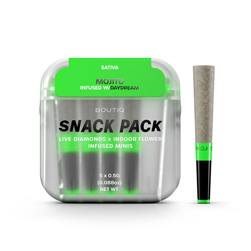 Boutiq Mojito x Daydream Diamonds SP · Infused Minis · 5pk, Infused Pre-Rolls