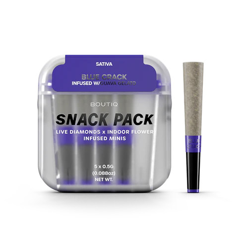Blue Crack x Guava Gelato Diamonds SP Infused Minis by BOUTIQ