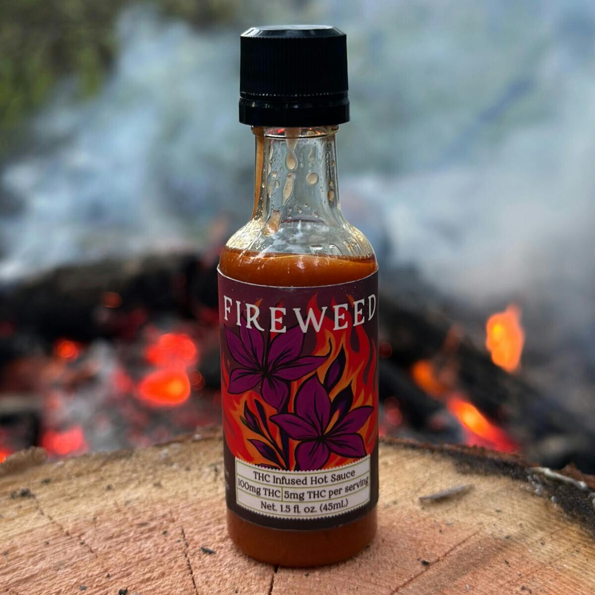 Tamarack | Fireweed Hot Sauce 1.5oz at Lone Peak Cannabis Company