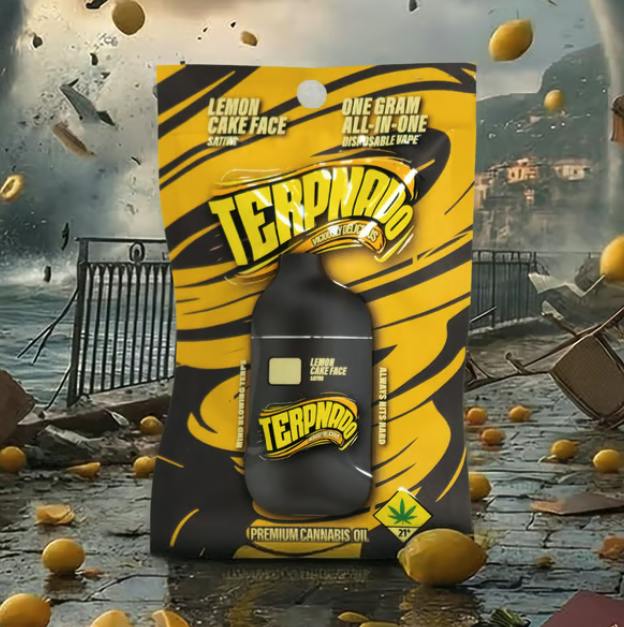 Terpnado | Lemon Cake Face | Disposable | 1g by Terpnado
