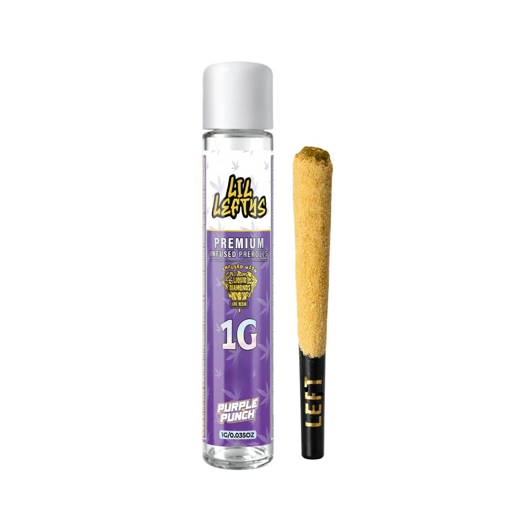 1g Infused Preroll - Purple Punch at A Classy Joint Cannabis Dispensary