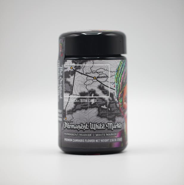 Permanent White Marker Big Buds