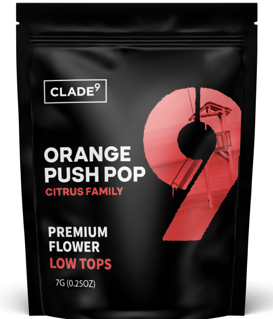 Clade9 | Orange Push Pop | Smalls | 7g by Clade9