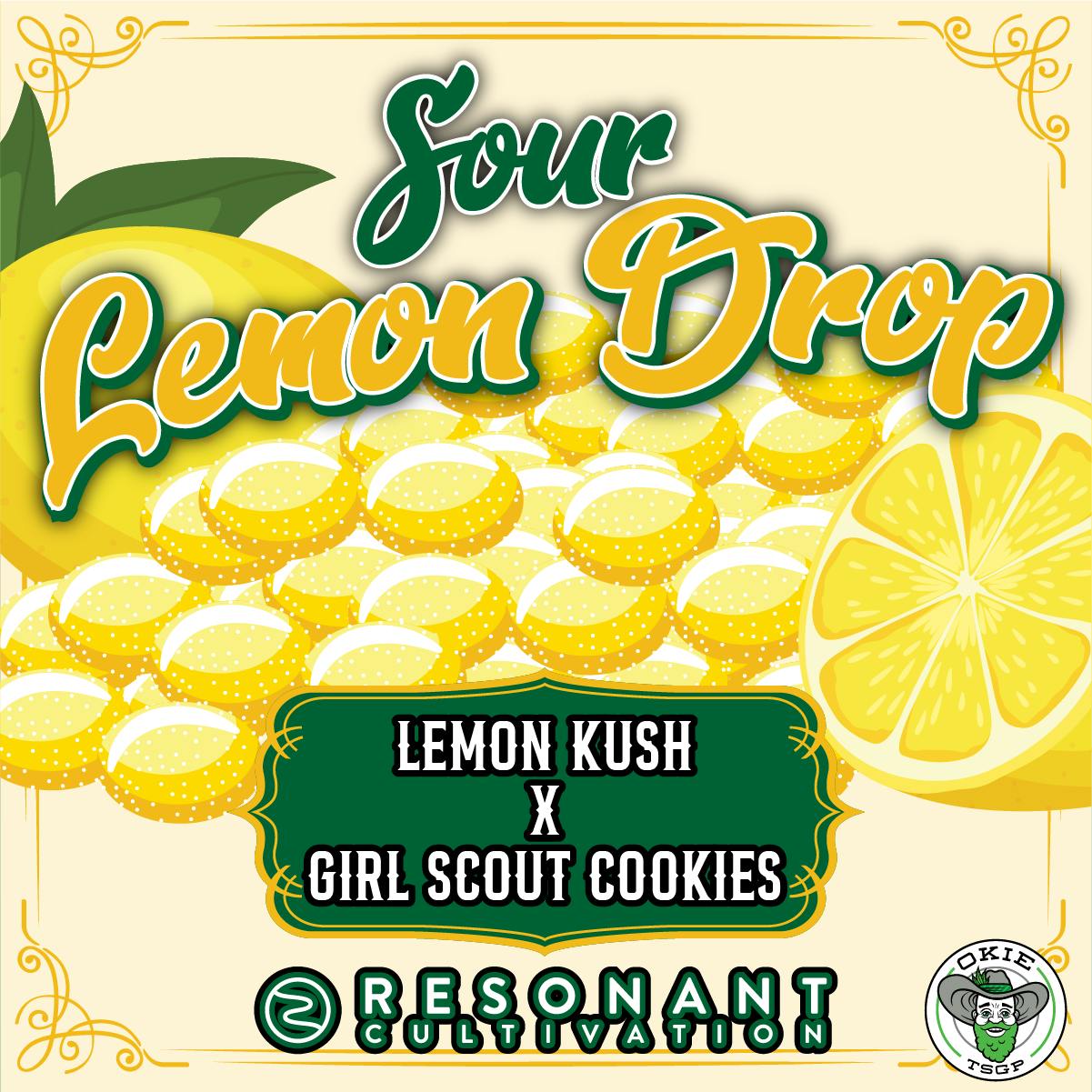 Sour Lemon Drop (Resonant) - Live Hash Rosin Batter - 1g
