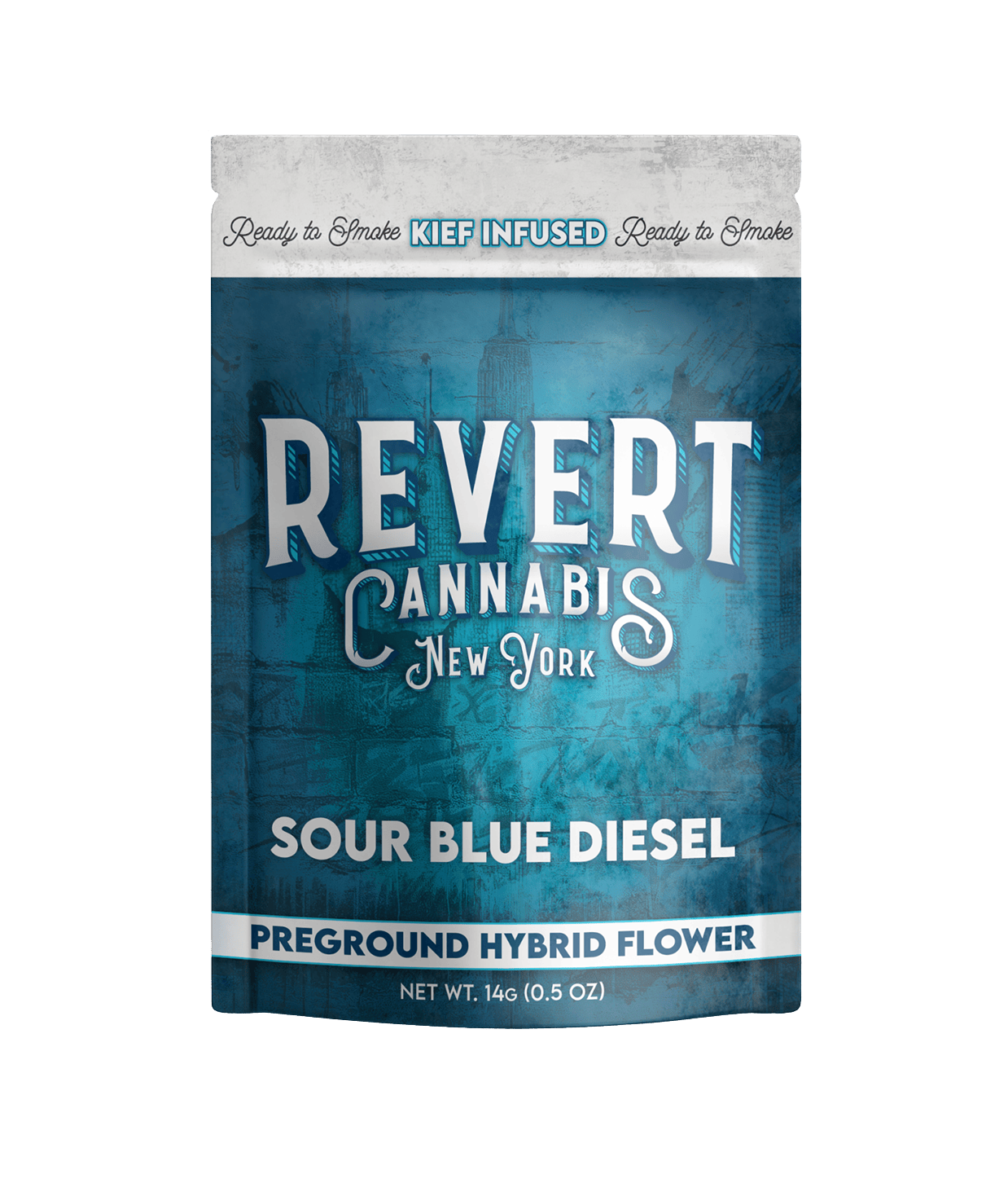 Sour Blue Diesel | Infused Ground Flower | 14g by Revert