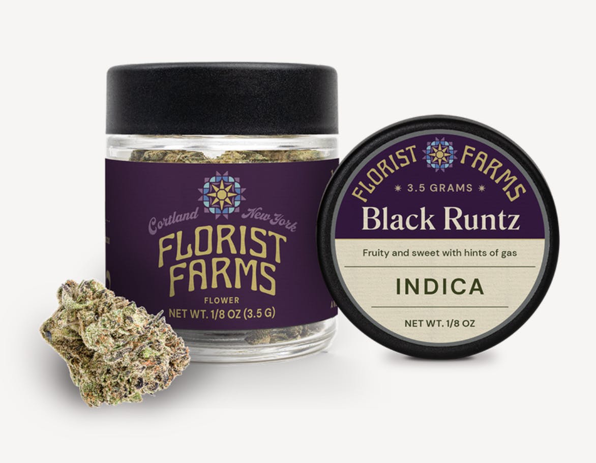 Florist Farms | Black Runtz | Big Buds | 3.5g by Florist Farms