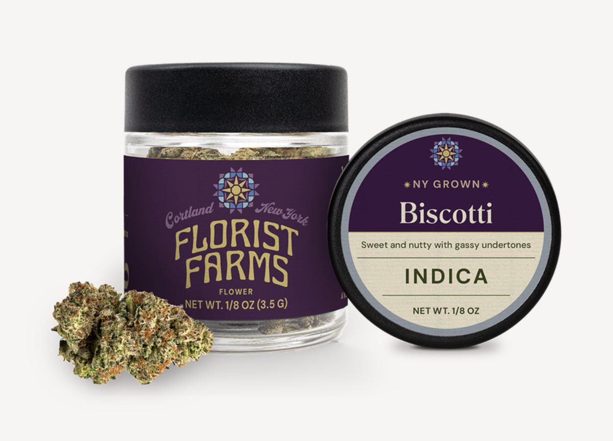 Florist Farms | Biscotti | Big Buds | 3.5g at The Green Door Dispensary