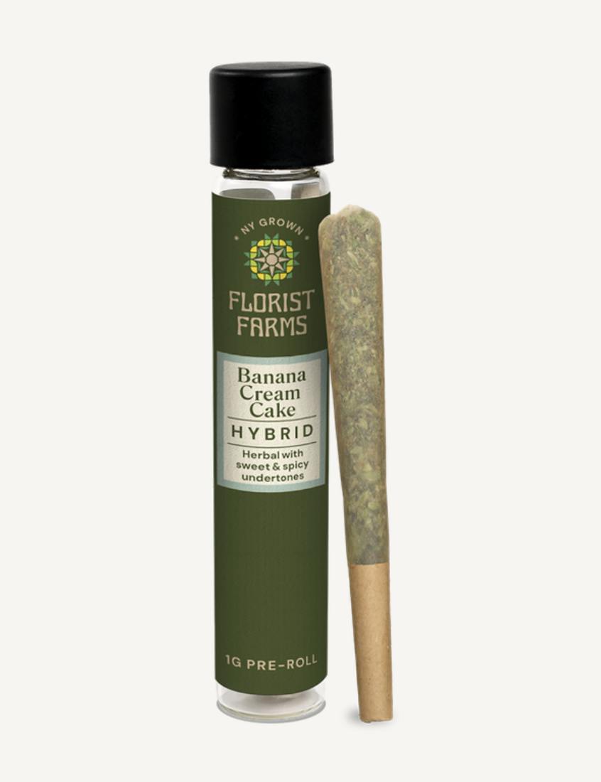 Florist Farms | Banana Cream Cake | Joints | 1g at DOSHA