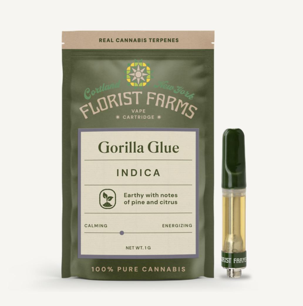 Florist Farms | Gorilla Glue | Cartridge | 1g at Culture Canna Co.