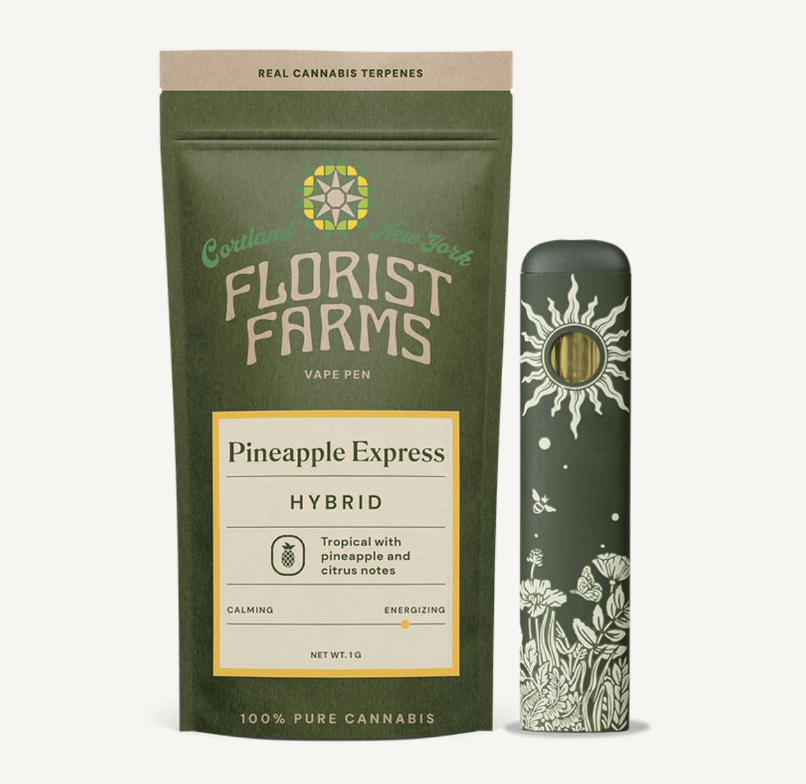 Florist Farms | Pineapple Express | Disposable | 1g at The Green Door Dispensary