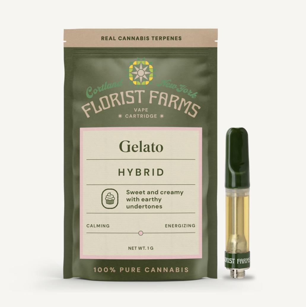 Florist Farms | Gelato | Cartridge | 1g at The Cannabis Depot