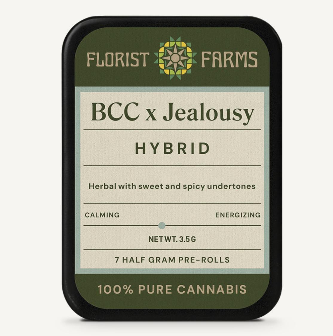 BCC + Jealousy | Minis | 0.5g each | 7pk