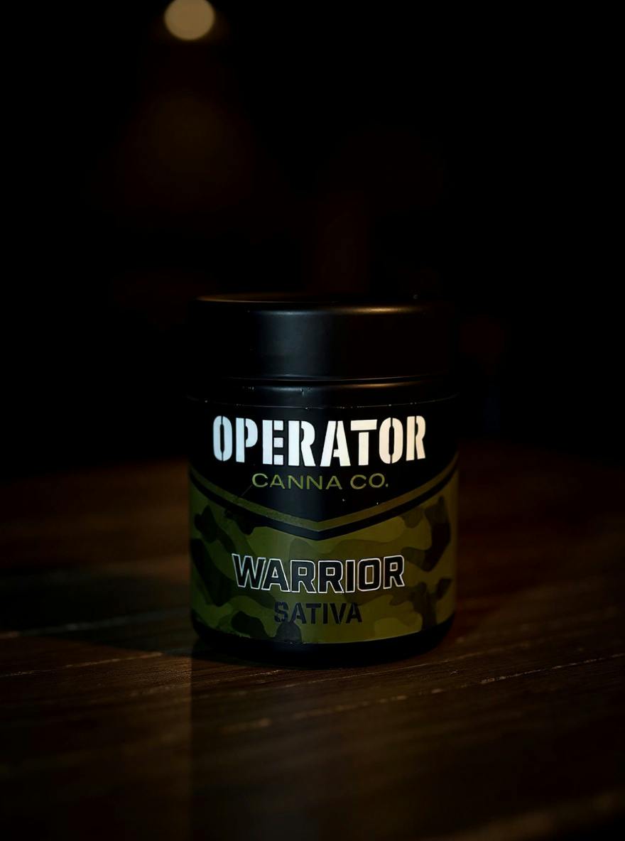 Warrior | Bazooka Haze | Big Buds | 3.5g by Operator Canna Co