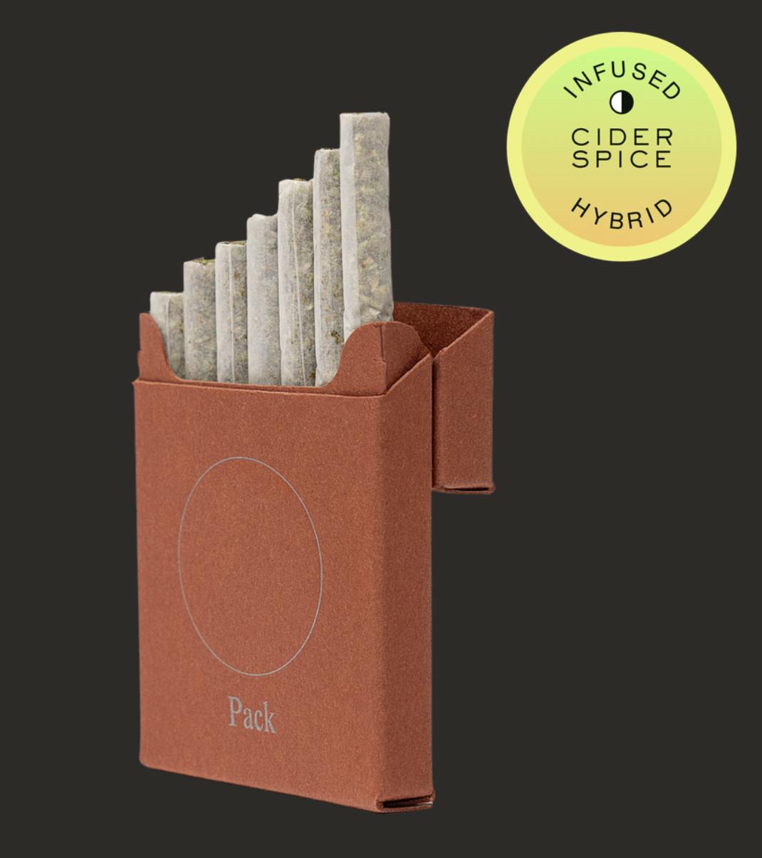 Hudson Cannabis| Cider Spice| Infused Minis| 7ct| 0.5g each