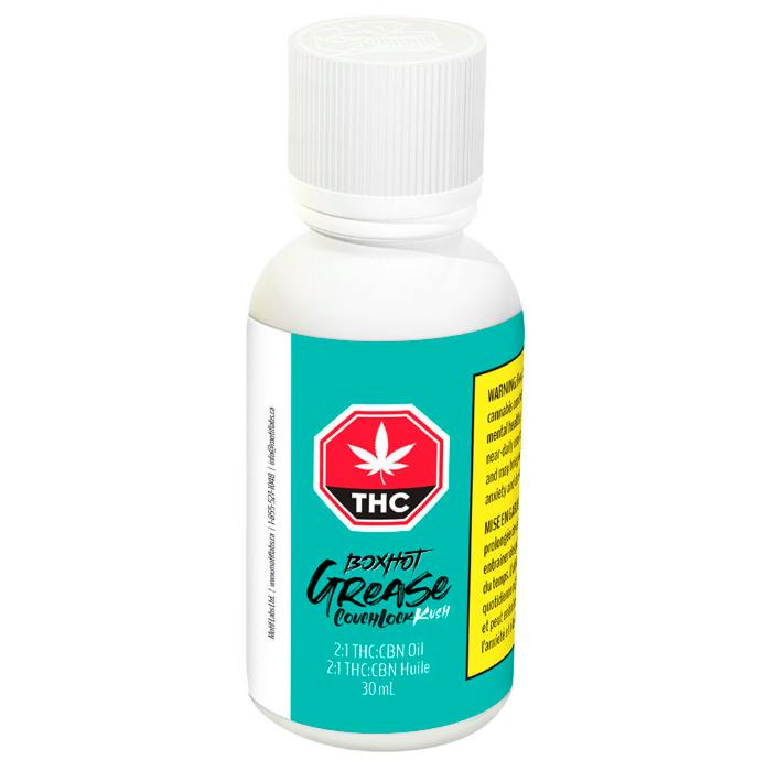 BOXHOT | Sleep | Couch Lock Kush | Tincture | THC:CBN 600mg:300mg | 30ml