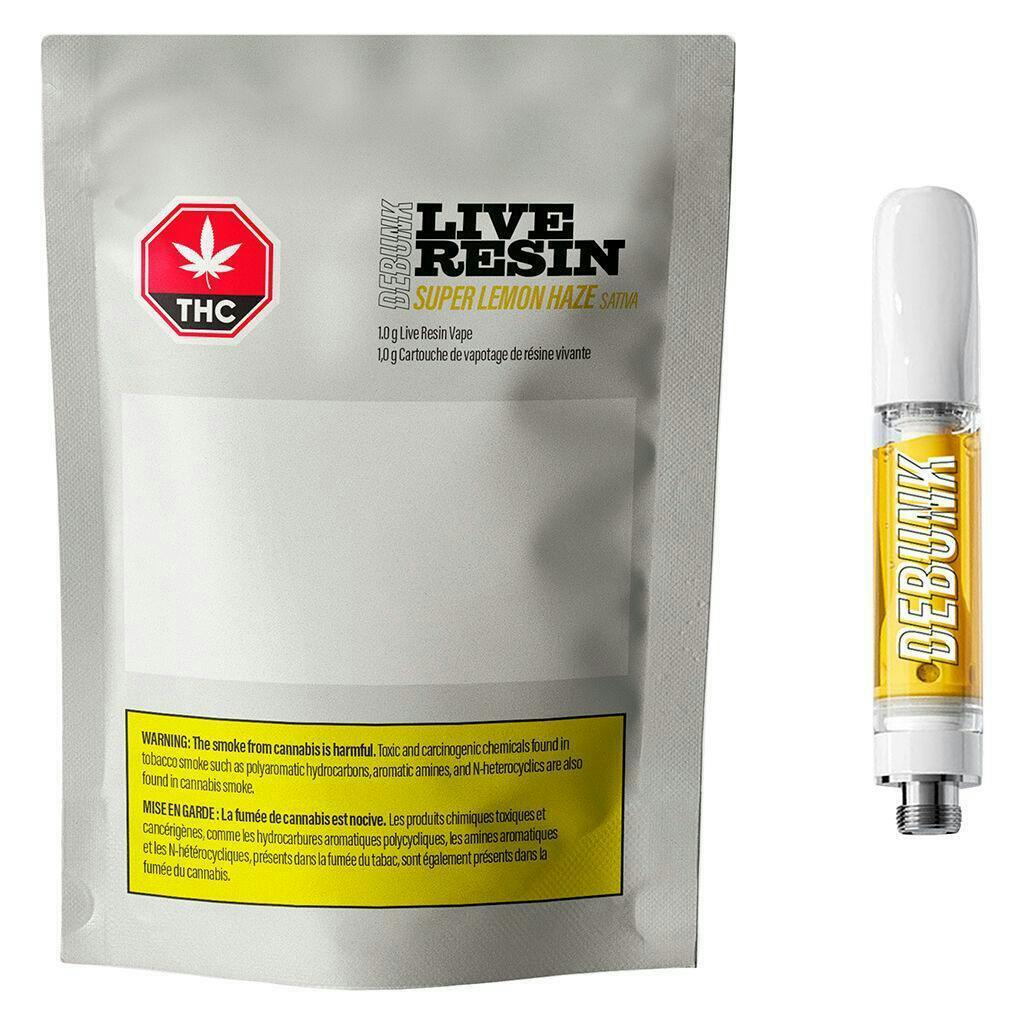 DEBUNK | Super Lemon Haze | Live Resin Cartridge | 1g