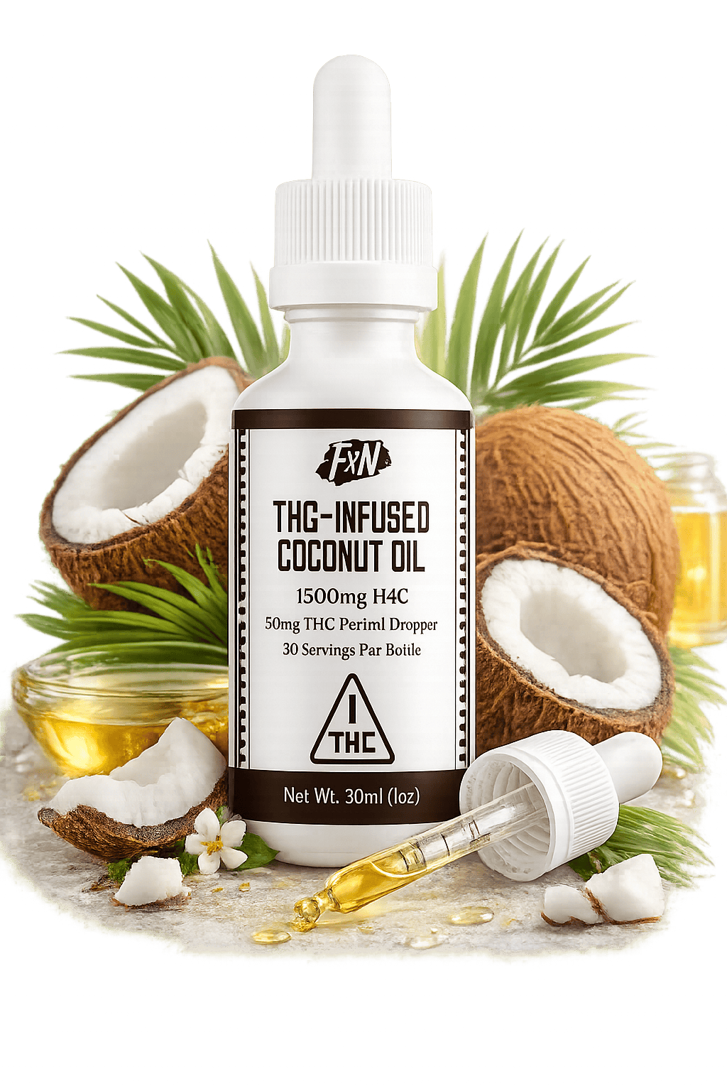 Infused Coconut Oil 1500mg Thc
